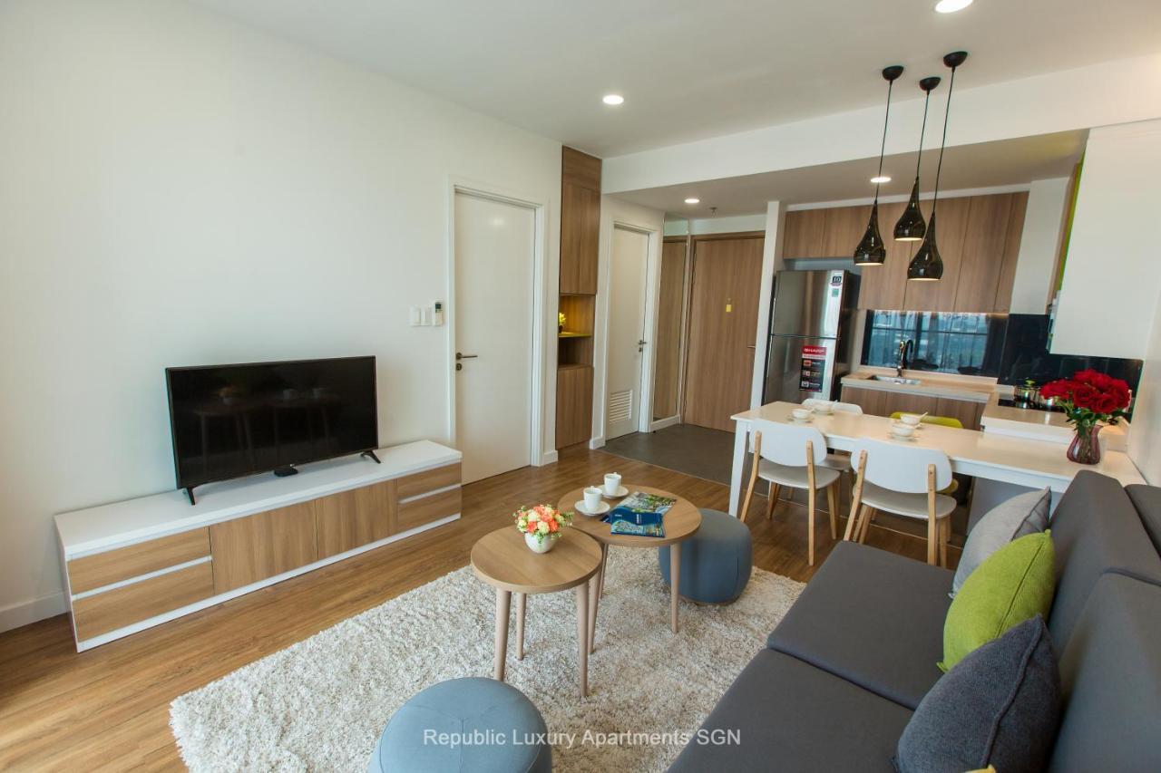Republic Suites Ho Chi Minh-stad Buitenkant foto