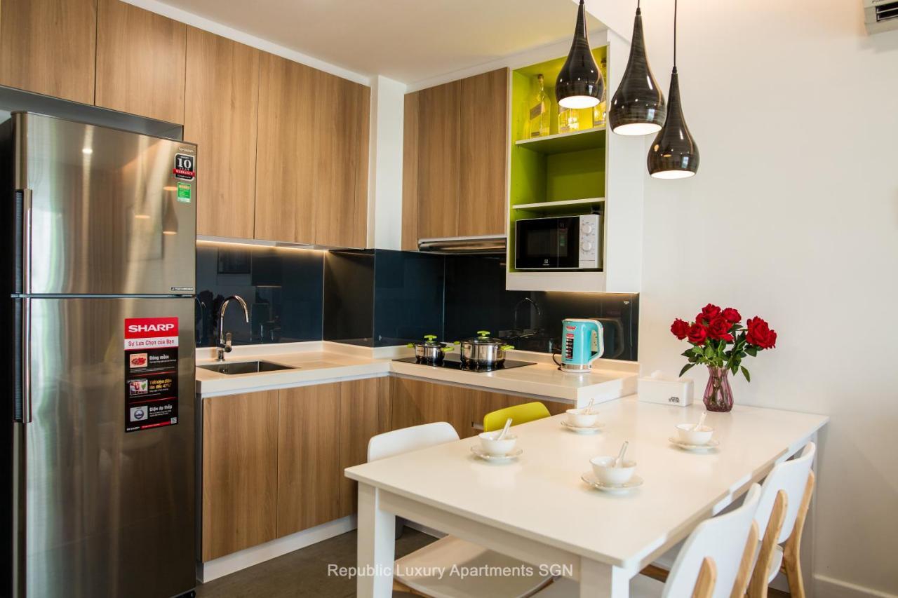 Republic Suites Ho Chi Minh-stad Buitenkant foto