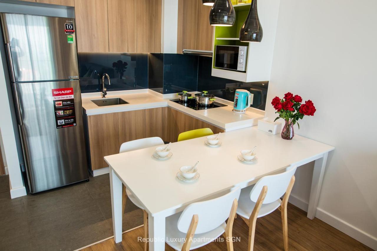 Republic Suites Ho Chi Minh-stad Buitenkant foto